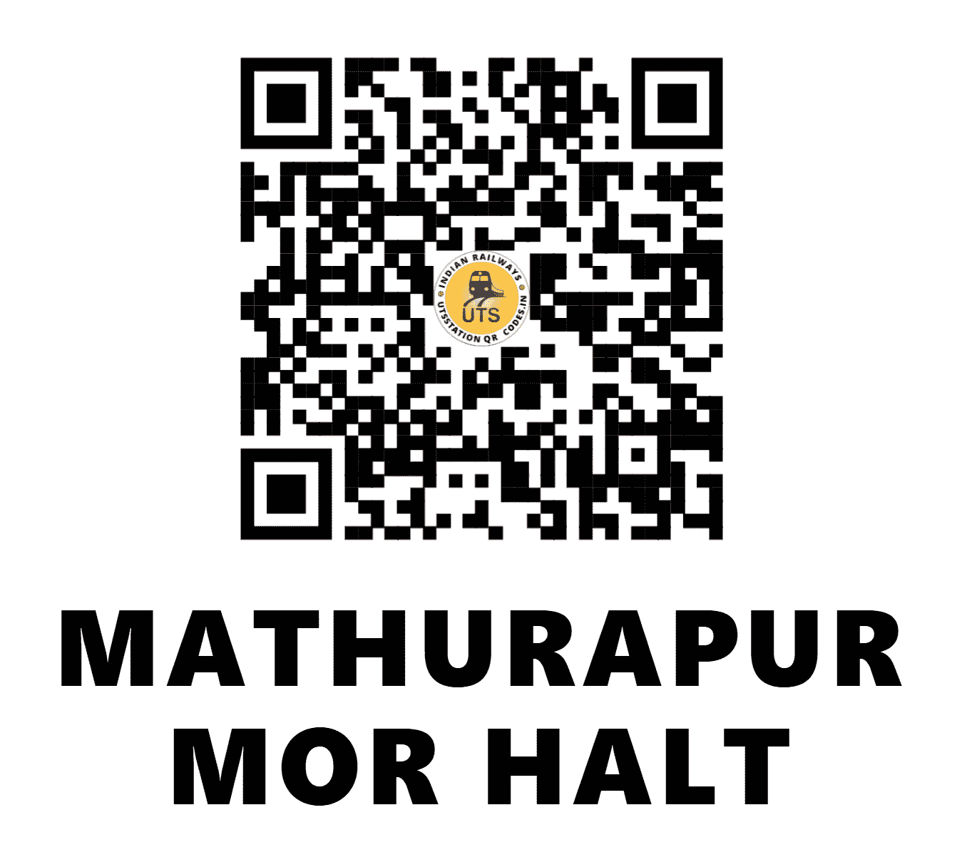 UTS QR Code for MATHURAPUR MOR HALT - MRPM (NR - UTTAR PRADESH)